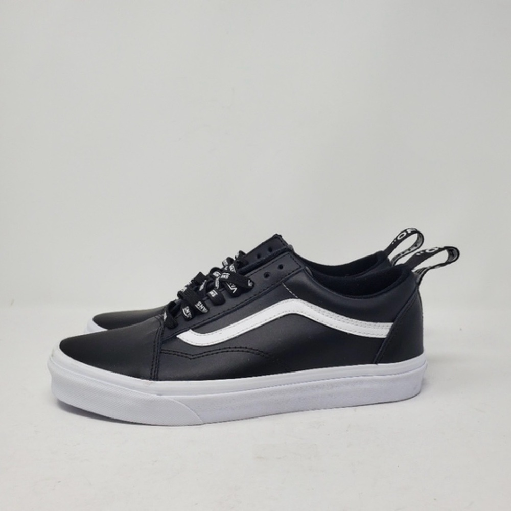 VANS | OLD SKOOL LEATHER SKATE SHOES OTW LETTER WEBBING MENS 7.5 WOMENS 9 - Picture 3 of 9